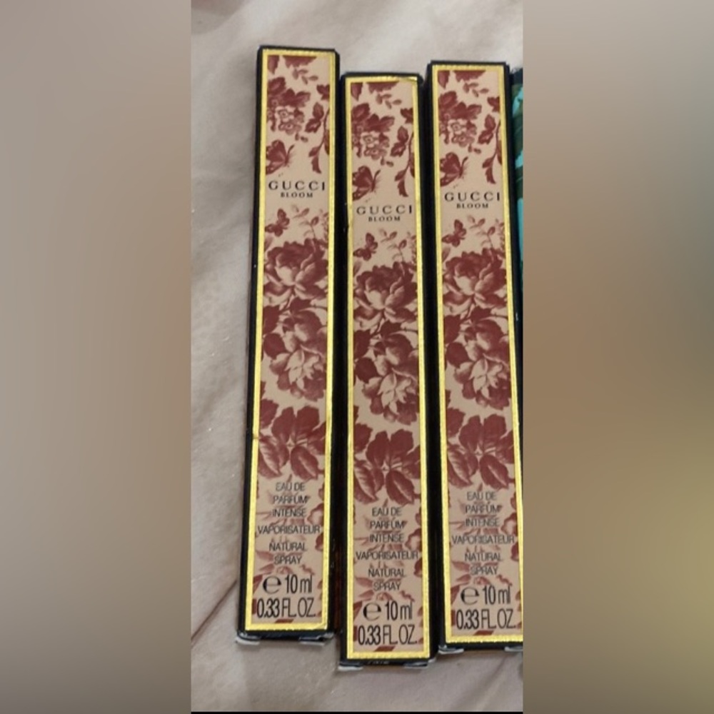 3- 0.33oz travel size gucci perfumes